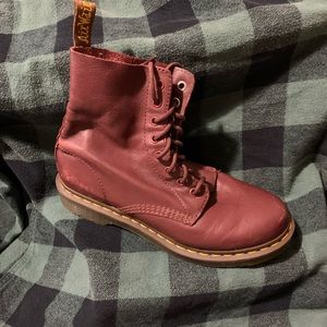 Doc Martens - Pascal, in oxblood - worn